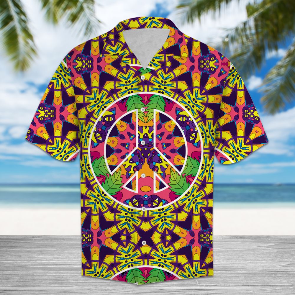 Amazing Hippie Jungle Cats HT13712 - Hawaii Shirt