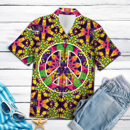 Amazing Hippie Jungle Cats HT13712 - Hawaii Shirt