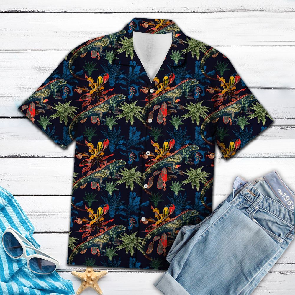 Amazing Iguanas HT13715 - Hawaii Shirt