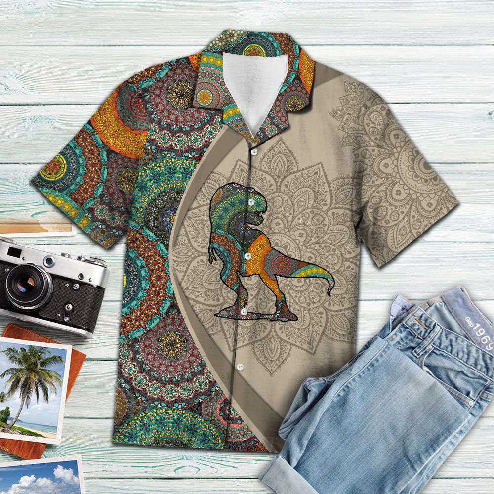 T-Rex Mandala H147020 - Hawaii Shirt