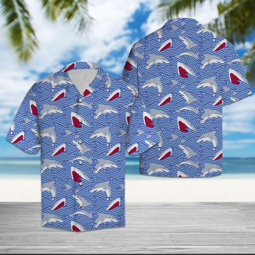 Shark Group T1407 - Hawaii Shirt