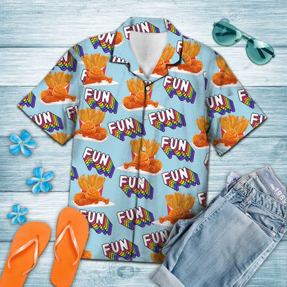 Fried Chicken Fun Summer T1507 - Hawaii Shirt