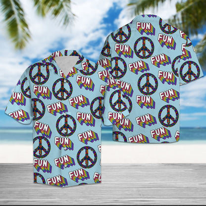 Hippie Fun Summer T1507 - Hawaii Shirt