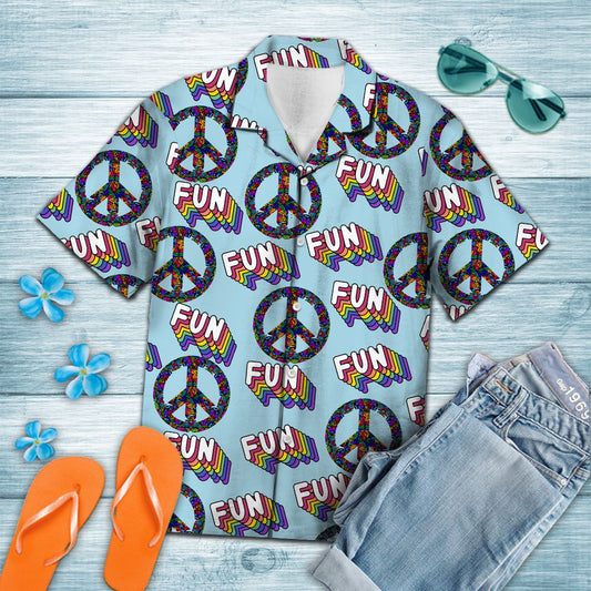 Hippie Fun Summer T1507 - Hawaii Shirt