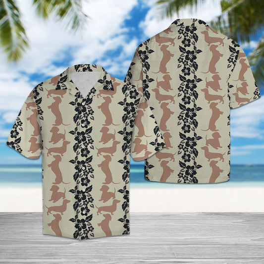 Dachshund Pattern G5715 - Hawaii Shirt