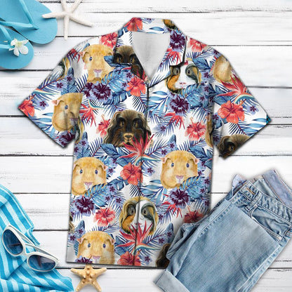 Guinea Pig Hibiscus Flower G5715 - Hawaii Shirt