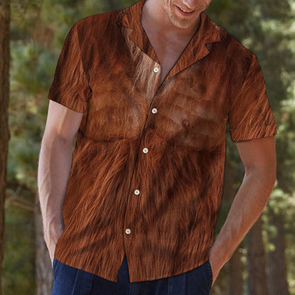 Brown Bigfoot G5715 - Hawaii Shirt