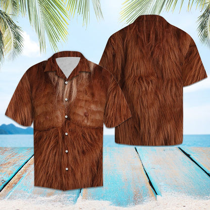 Brown Bigfoot G5715 - Hawaii Shirt