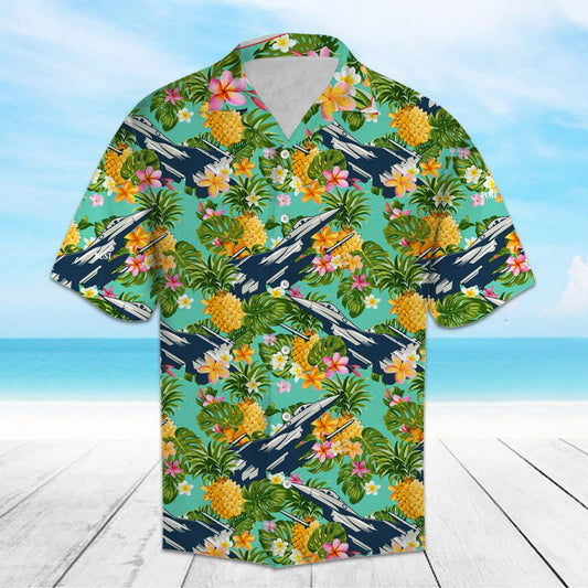 Tropical Pineapple Air Force H157007 - Hawaii Shirt