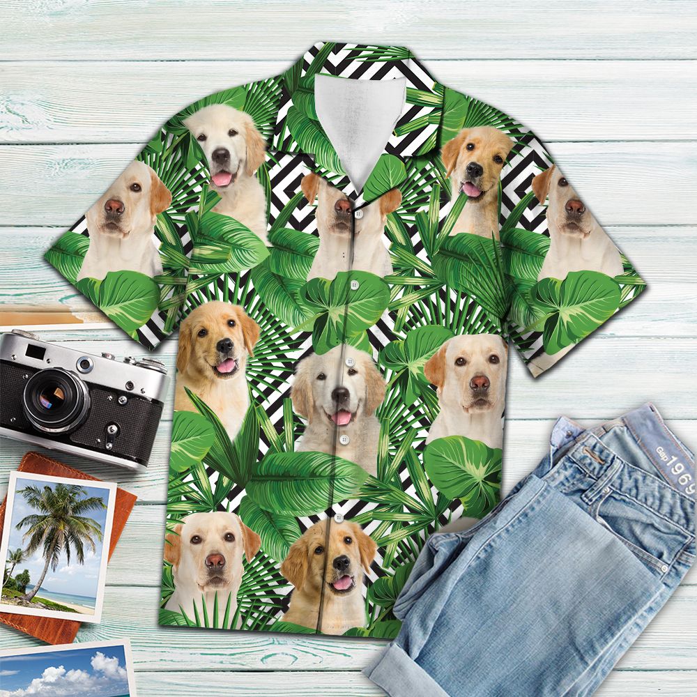 Summer exotic jungle tropical Labrador Retriever H157011 - Hawaii Shirt