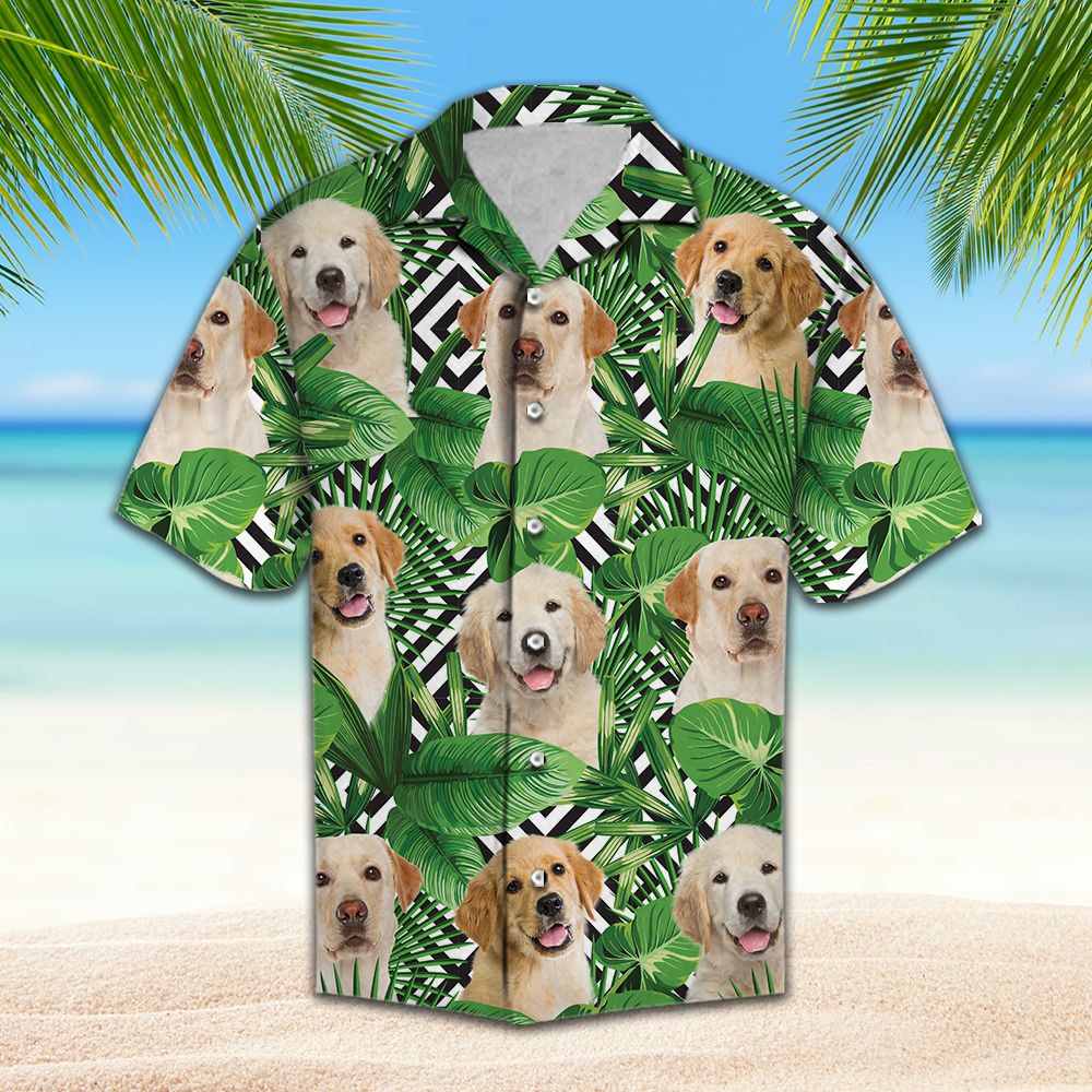 Summer exotic jungle tropical Labrador Retriever H157011 - Hawaii Shirt