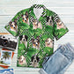 Summer exotic jungle tropical Miniature Australian Shepherd H157018 - Hawaii Shirt