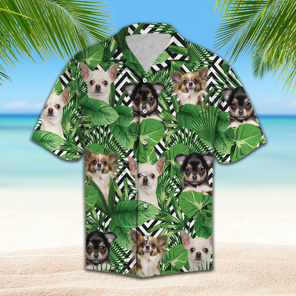 Summer exotic jungle tropical Chihuahua H157020 - Hawaii Shirt