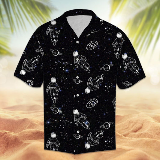 Amazing Astronaut Galaxy HT14702 - Hawaii Shirt