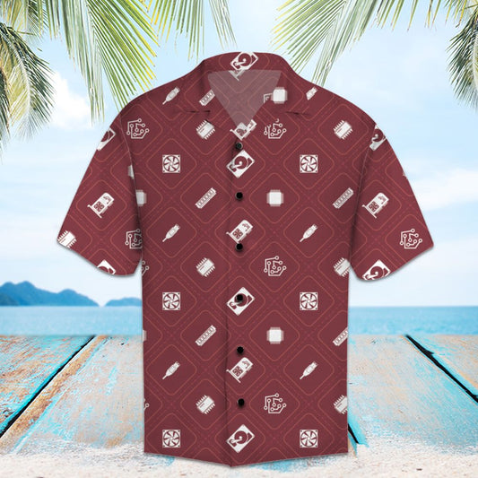 Amazing Computer Hardware HT14712 - Hawaii Shirt