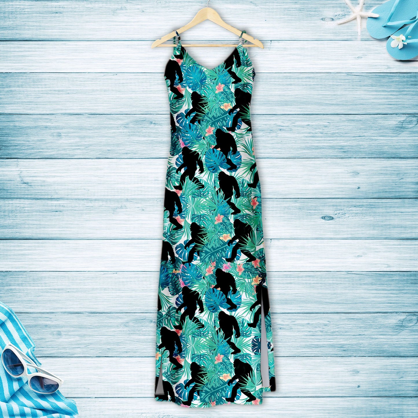 Hawaiian Tropical Bigfoot H157046 - Hawaii Dress