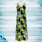 Hawaiian Tropical Pineapple Black Cat H157095 - Hawaii Dress