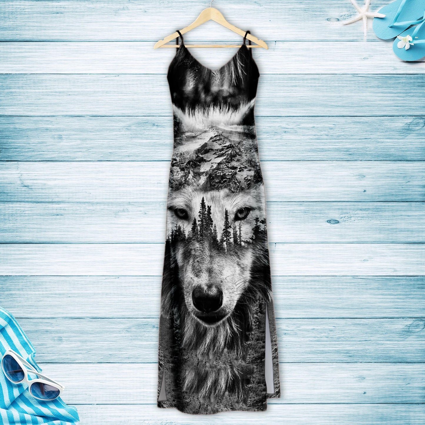 Hawaiian Wild Wolf H157058 - Hawaii Dress
