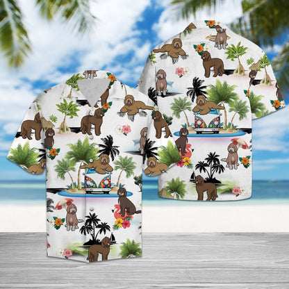 Labradoodle Vacation G5716 - Hawaii Shirt