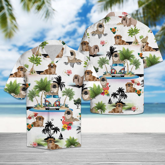 Pekingese Vacation G5716 - Hawaii Shirt