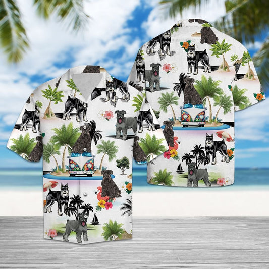 Miniature Schnauzer Vacation G5716 - Hawaii Shirt