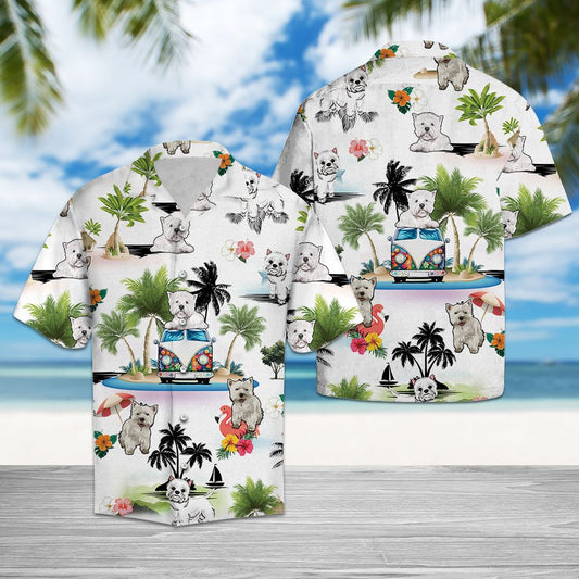 West Highland White Terrier Vacation G5716 - Hawaii Shirt