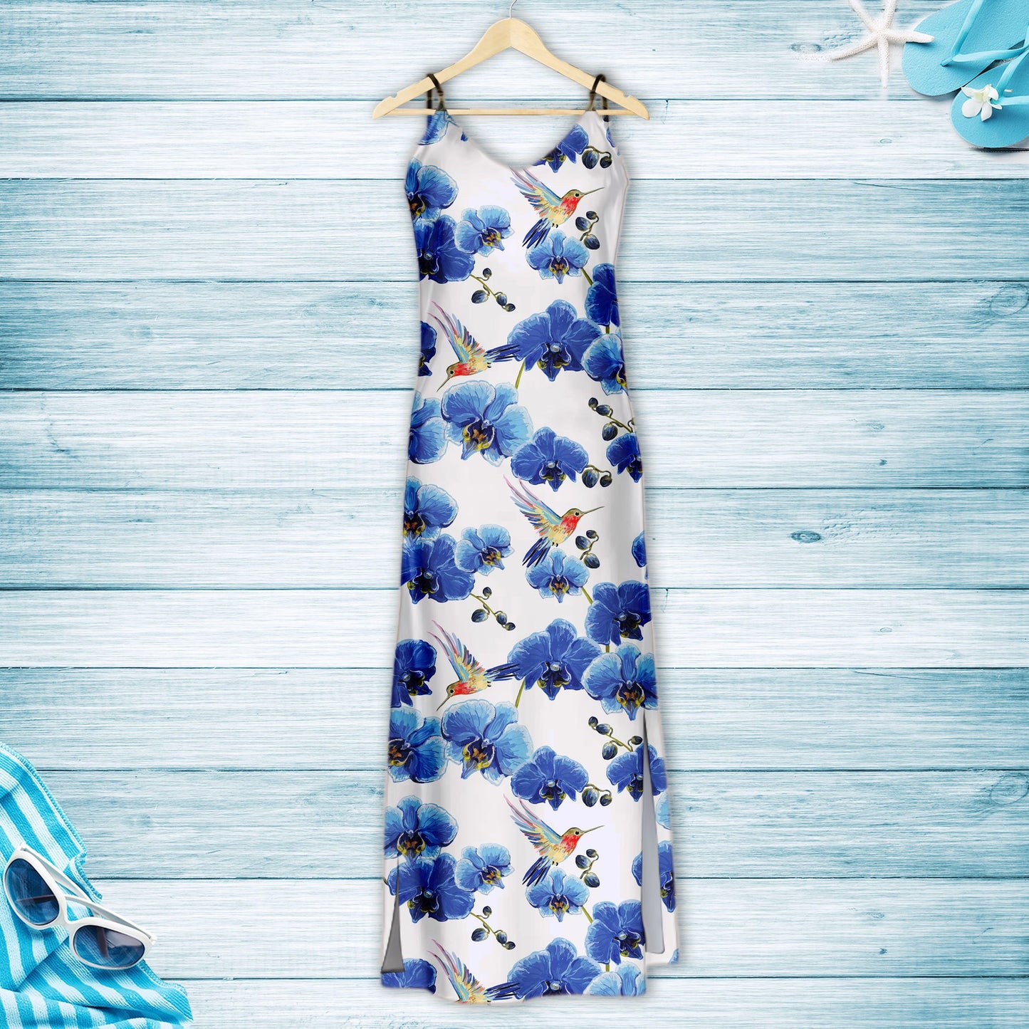 Hawaiian Amazing Hummingbird H157125 - Hawaii Dress