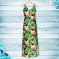 Hawaiian Tropical Pineapple Balinese H167005 - Hawaii Dress