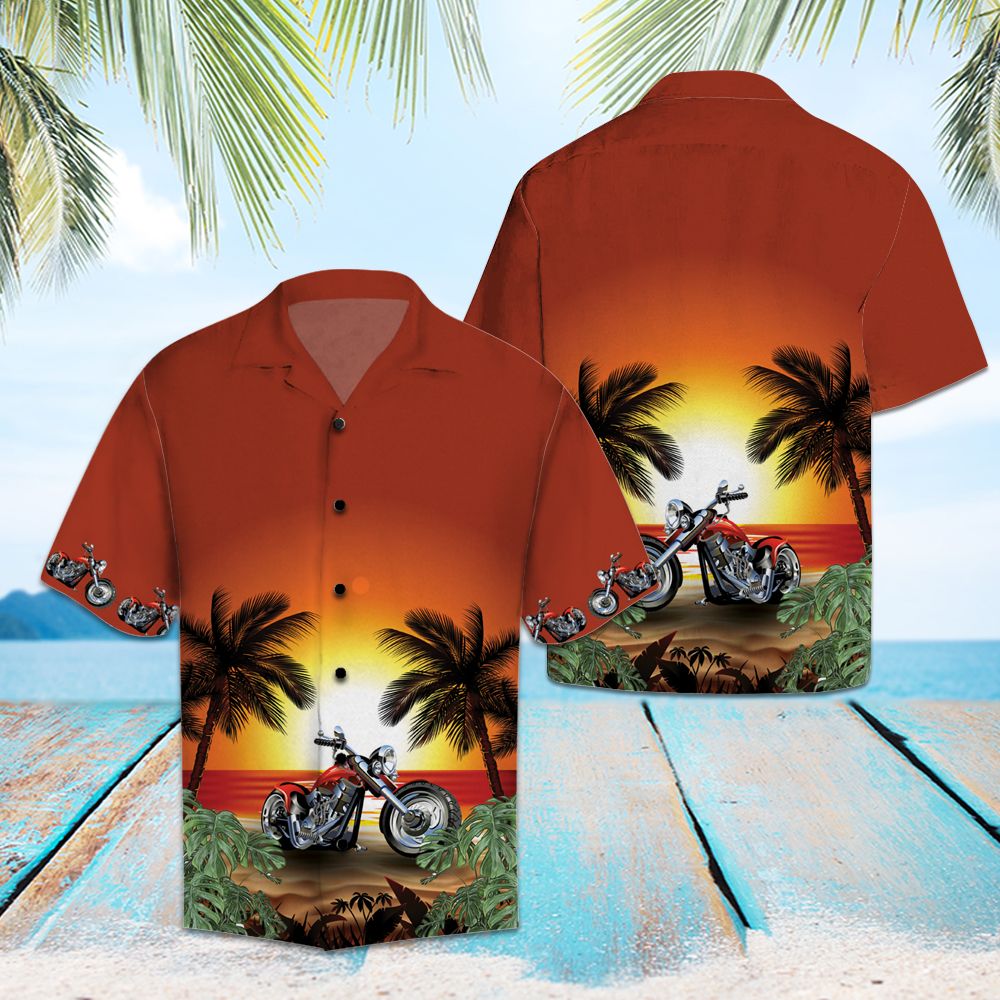 Amazing Legend Motorcycles HT15701 - Hawaii Shirt