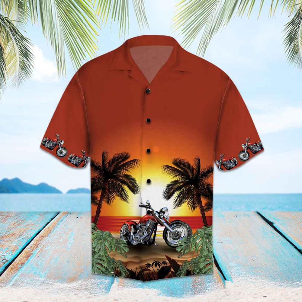 Amazing Legend Motorcycles HT15701 - Hawaii Shirt