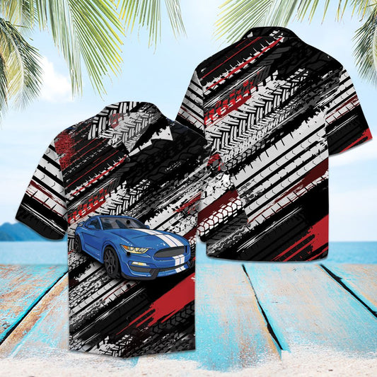 Amazing Blue Sports car HT15702 - Hawaii Shirt