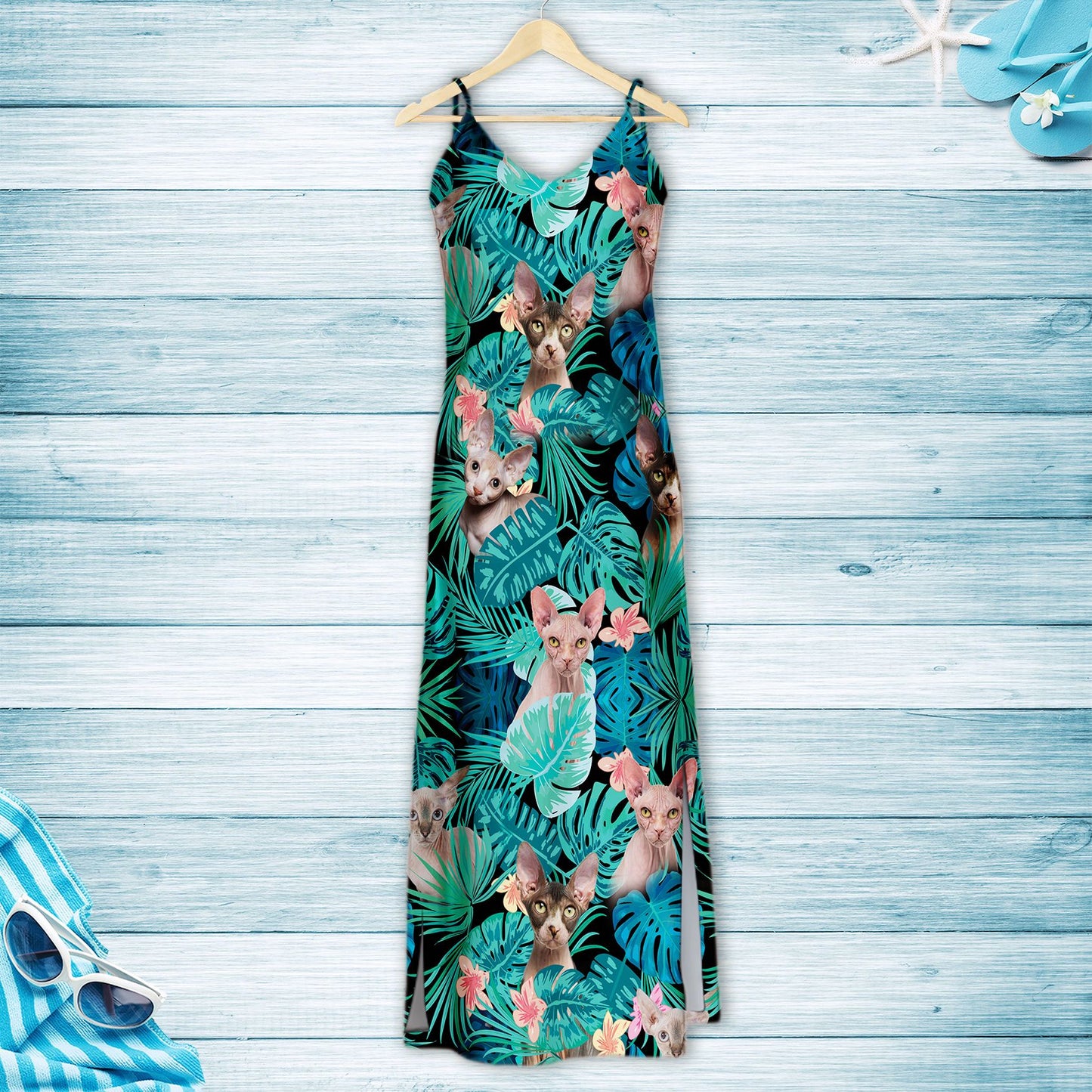 Hawaiian Tropical Sphynx G5716 - Hawaii Dress