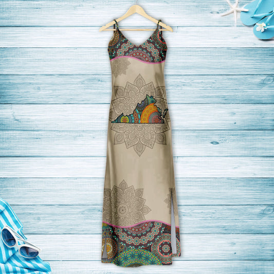Awesome Virginia Mandala H167066 - Hawaiian Dress