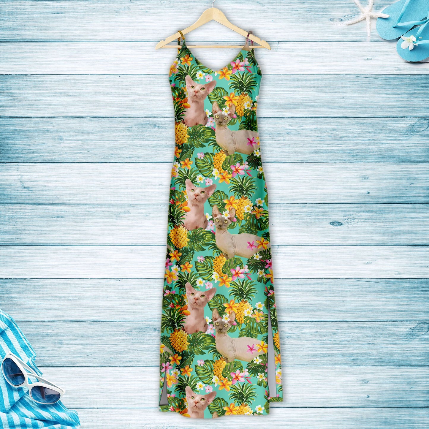 Tropical Pineapple Bambino H167090 - Hawaiian Dress