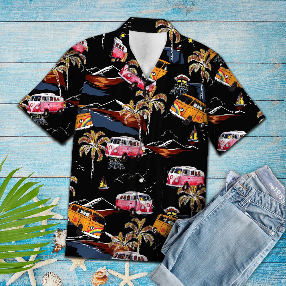 Tropical Hippie Car TG5717 - Hawaiian Shirt