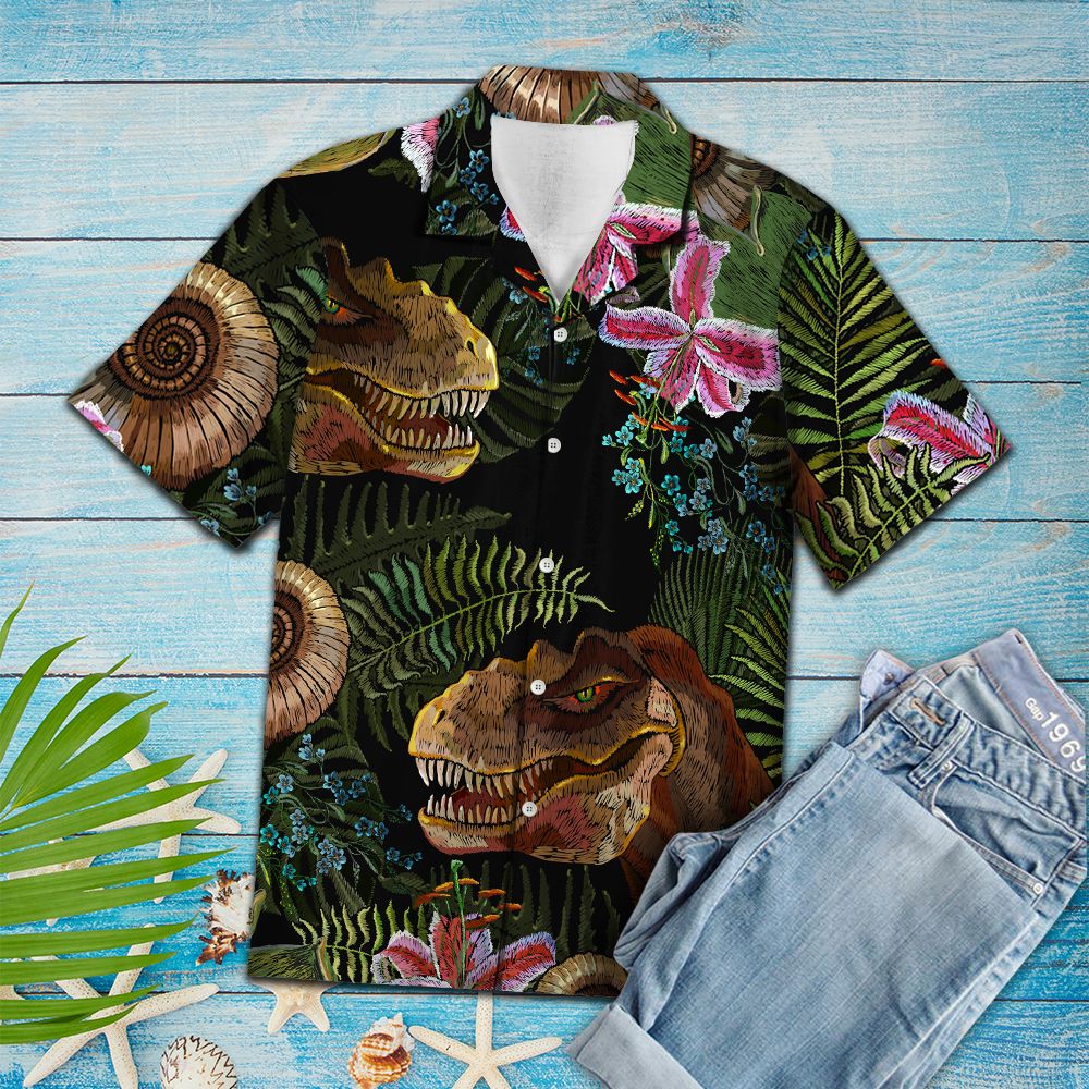 T-rex Tropical TG5717 - Hawaiian Shirt