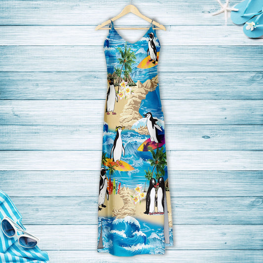 Penguin Summer Vacation G5717 - Hawaiian Dress