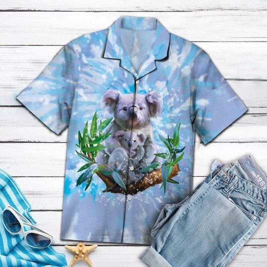 Koala Blue Tie Dye H137027 - Hawaii Shirt