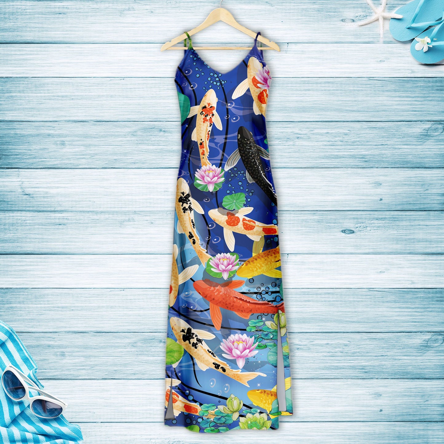 Koi Carp G5723 - Hawaiian Dress