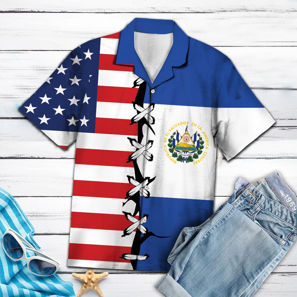 El Salvador Root G5805- Hawaiian Shirt