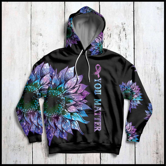 Suicide Prevention Awareness G5805 - All Over Print Unisex Hoodie