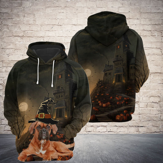 Boxer Halloween G5806 - All Over Print Unisex Hoodie