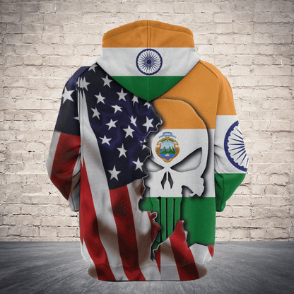 India Proud H7823 - All Over Print Unisex Hoodie