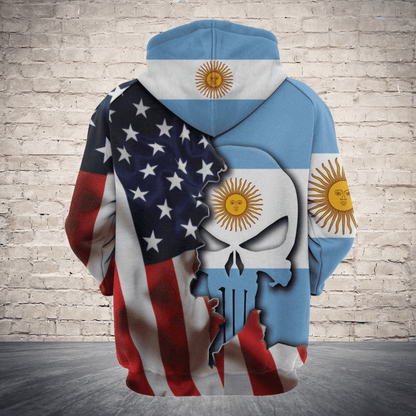 Argentina Proud H7816 - All Over Print Unisex Hoodie