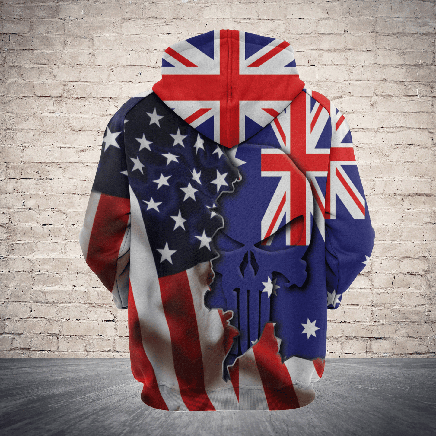 Australia Proud H7817 - All Over Print Unisex Hoodie