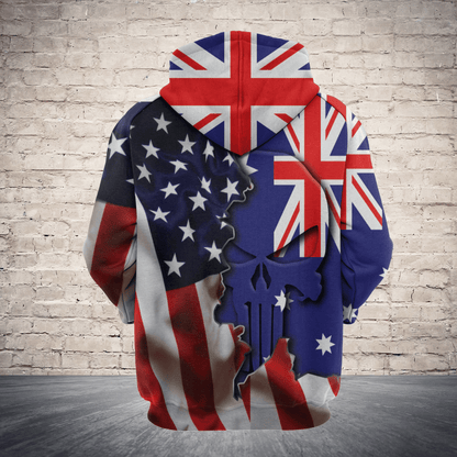 Australia Proud H7817 - All Over Print Unisex Hoodie