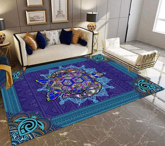 Turtle Mandala D1008 Rug