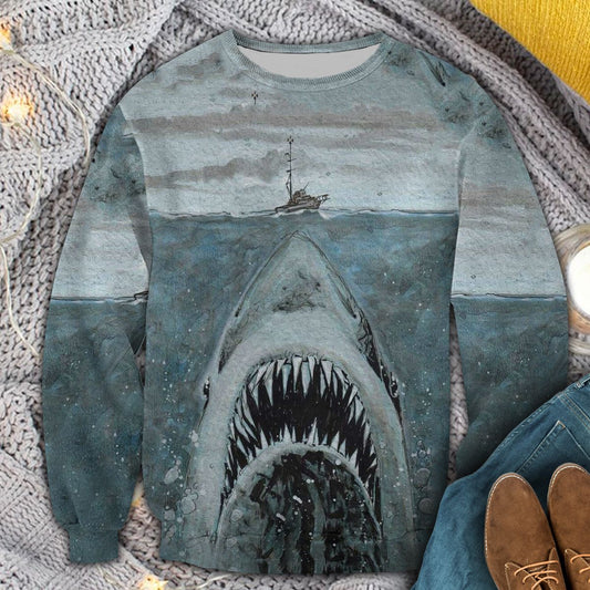 Shark Ocean T1008 - All Over Print Unisex Sweater