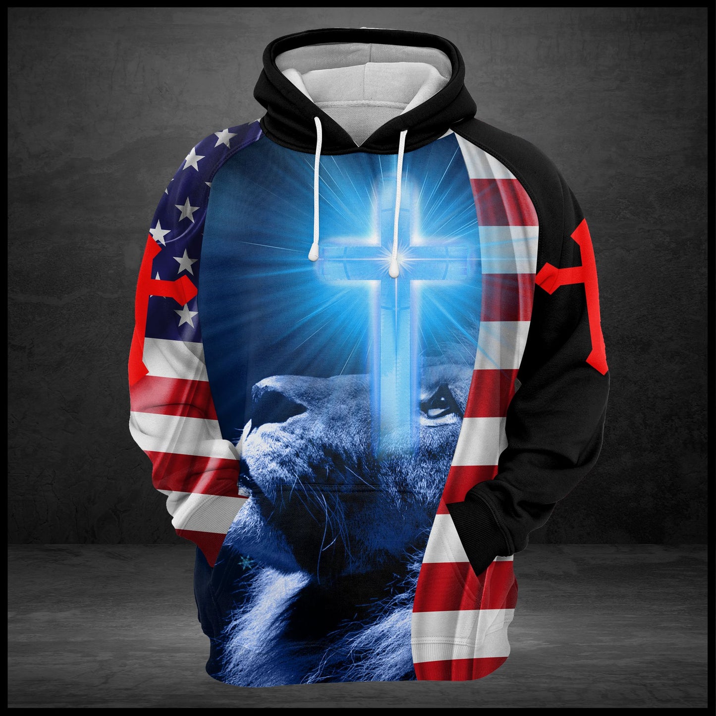 Trucker USA T1008 - All Over Print Unisex Hoodie