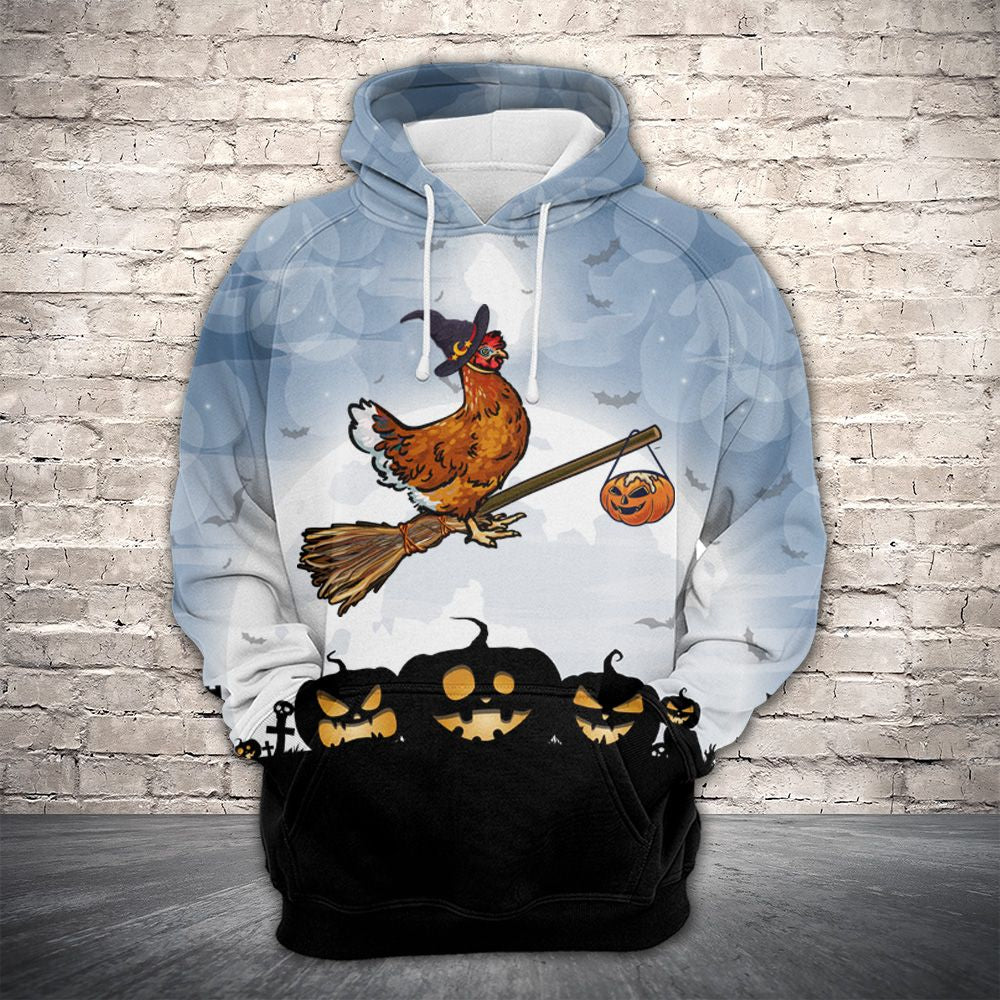 Amazing Halloween Chicken HT06812 - All Over Print Unisex Hoodie
